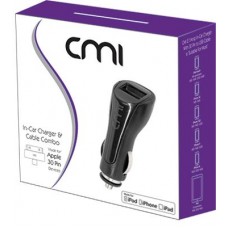 In-Car Charger & Cable Combo